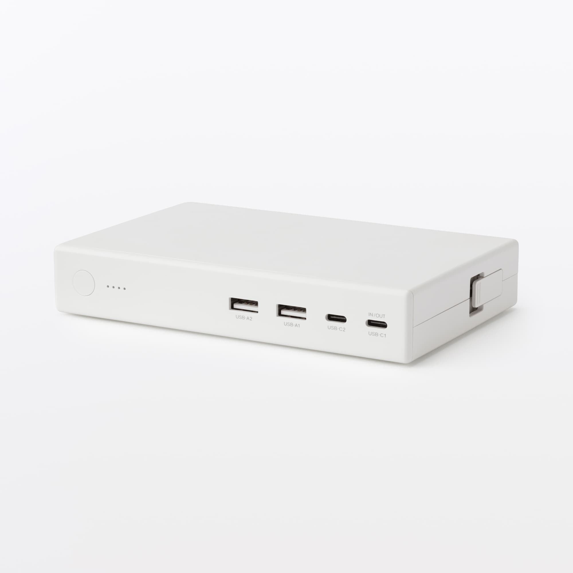 無印良品 ジョイントタップロック付 ポータブルバッテリー ジョイントタップ ロック付 ポータブルバッテリー20000mAh