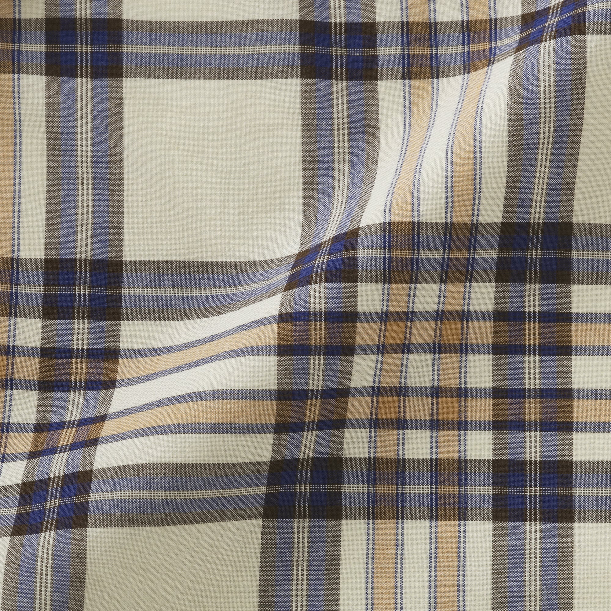 婦人　マドラスチェック　キャミソールブラウス