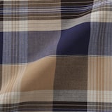 婦人　マドラスチェック　スリーブレスワンピース