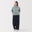 婦人　涼感ＵＶカットクルーネックワイド半袖Ｔシャツ
