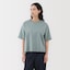 婦人　涼感ＵＶカットクルーネックワイド半袖Ｔシャツ