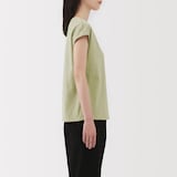 婦人　天竺編みフレンチスリーブＴシャツ