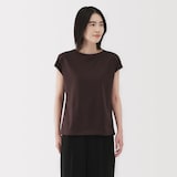 婦人　天竺編みフレンチスリーブＴシャツ