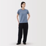 婦人　天竺編みクルーネック半袖Ｔシャツ