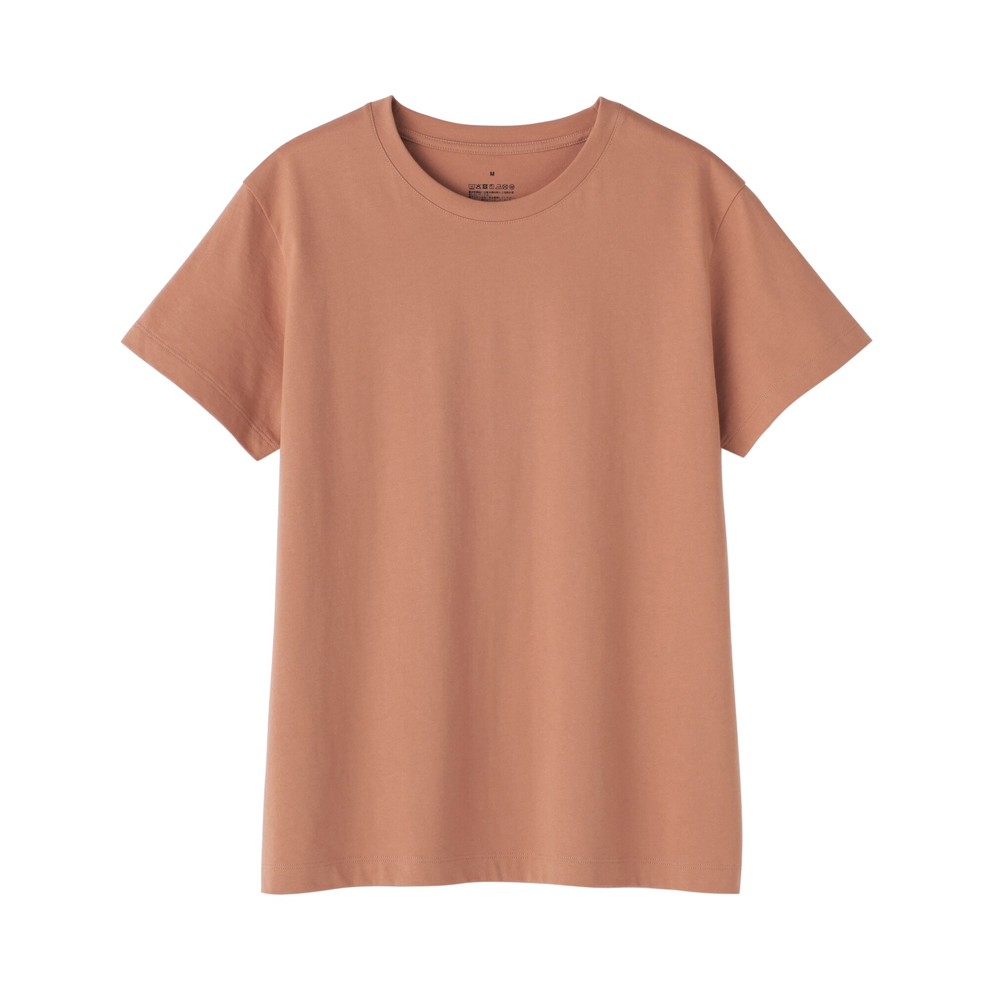 婦人　天竺編みクルーネック半袖Ｔシャツ
