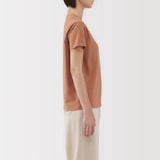 婦人　天竺編みクルーネック半袖Ｔシャツ