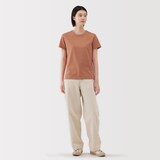 婦人　天竺編みクルーネック半袖Ｔシャツ