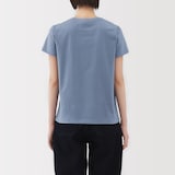 婦人　天竺編みクルーネック半袖Ｔシャツ