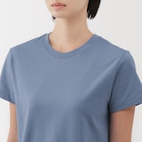 婦人　天竺編みクルーネック半袖Ｔシャツ