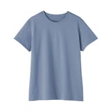 婦人　天竺編みクルーネック半袖Ｔシャツ