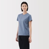 婦人　天竺編みクルーネック半袖Ｔシャツ