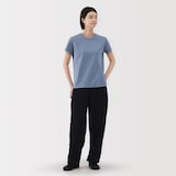 婦人　天竺編みクルーネック半袖Ｔシャツ