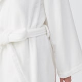 ふっくらパイルバスローブ