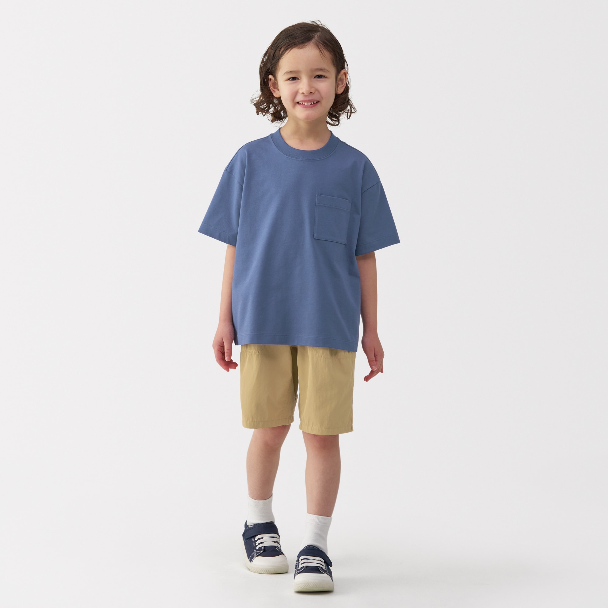 キッズ　涼感ＵＶカットワイド半袖Ｔシャツ