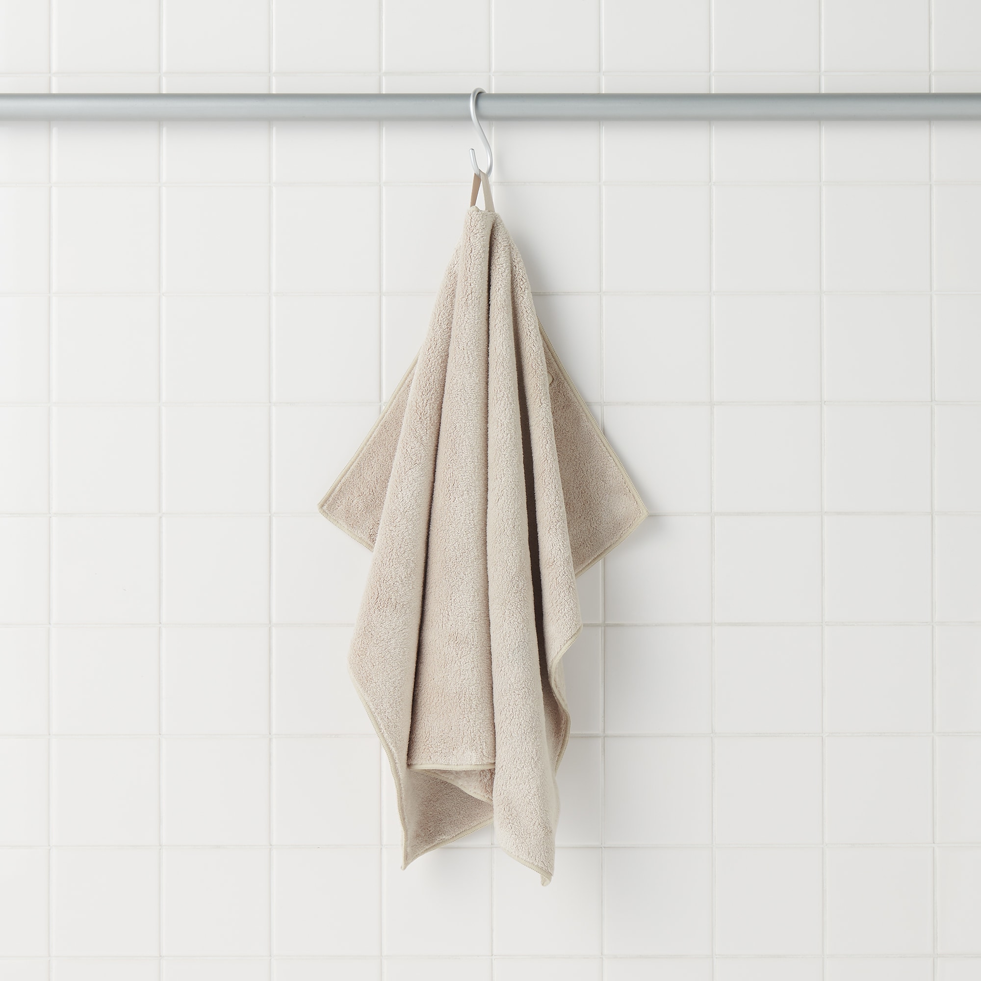 マイクロファイバー　スナップボタン付ペット用タオル　小