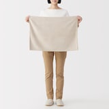 マイクロファイバー　スナップボタン付ペット用タオル　小