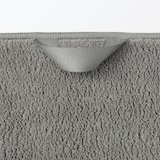 マイクロファイバー　スナップボタン付ペット用タオル　大