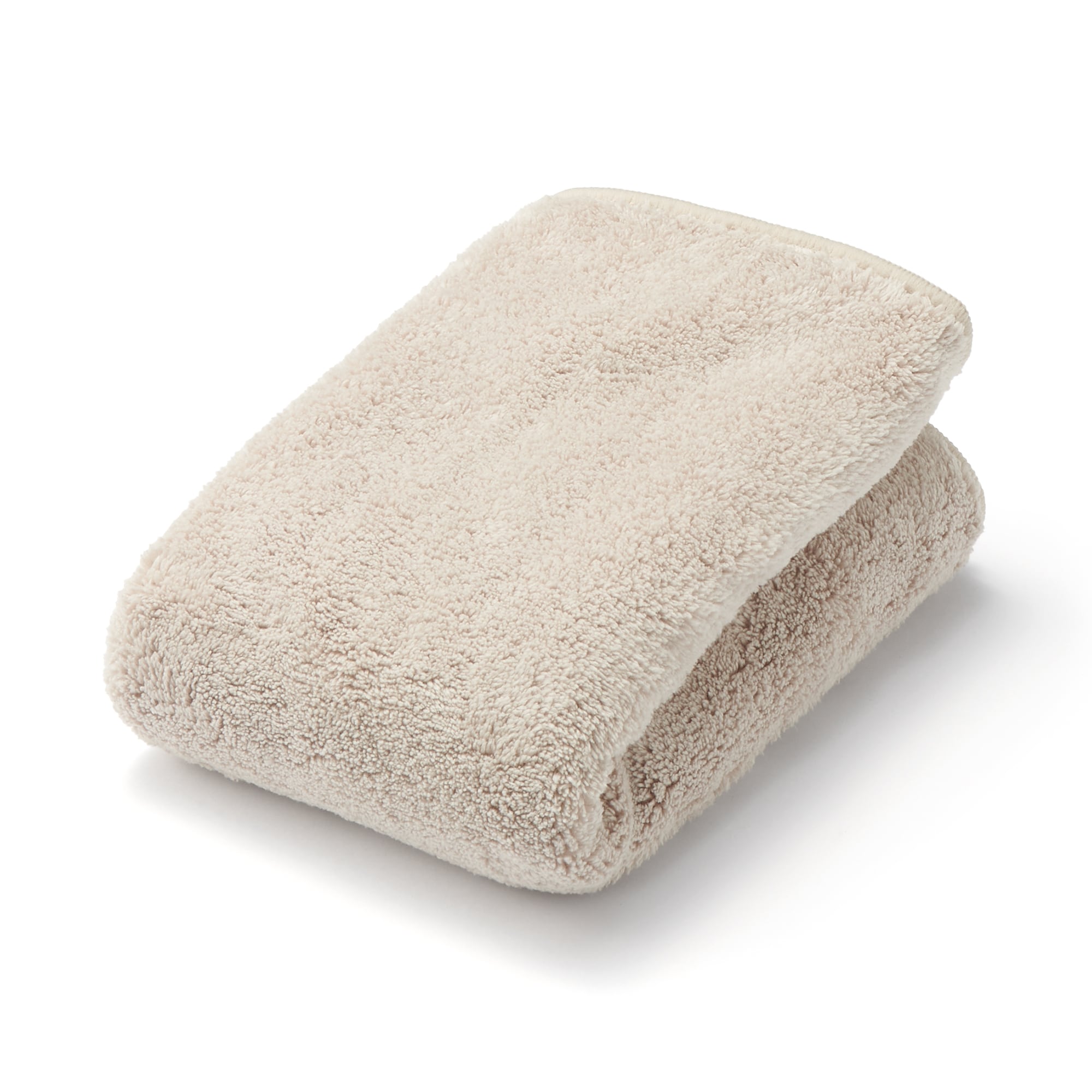 マイクロファイバー　ポケット付ペット用タオル