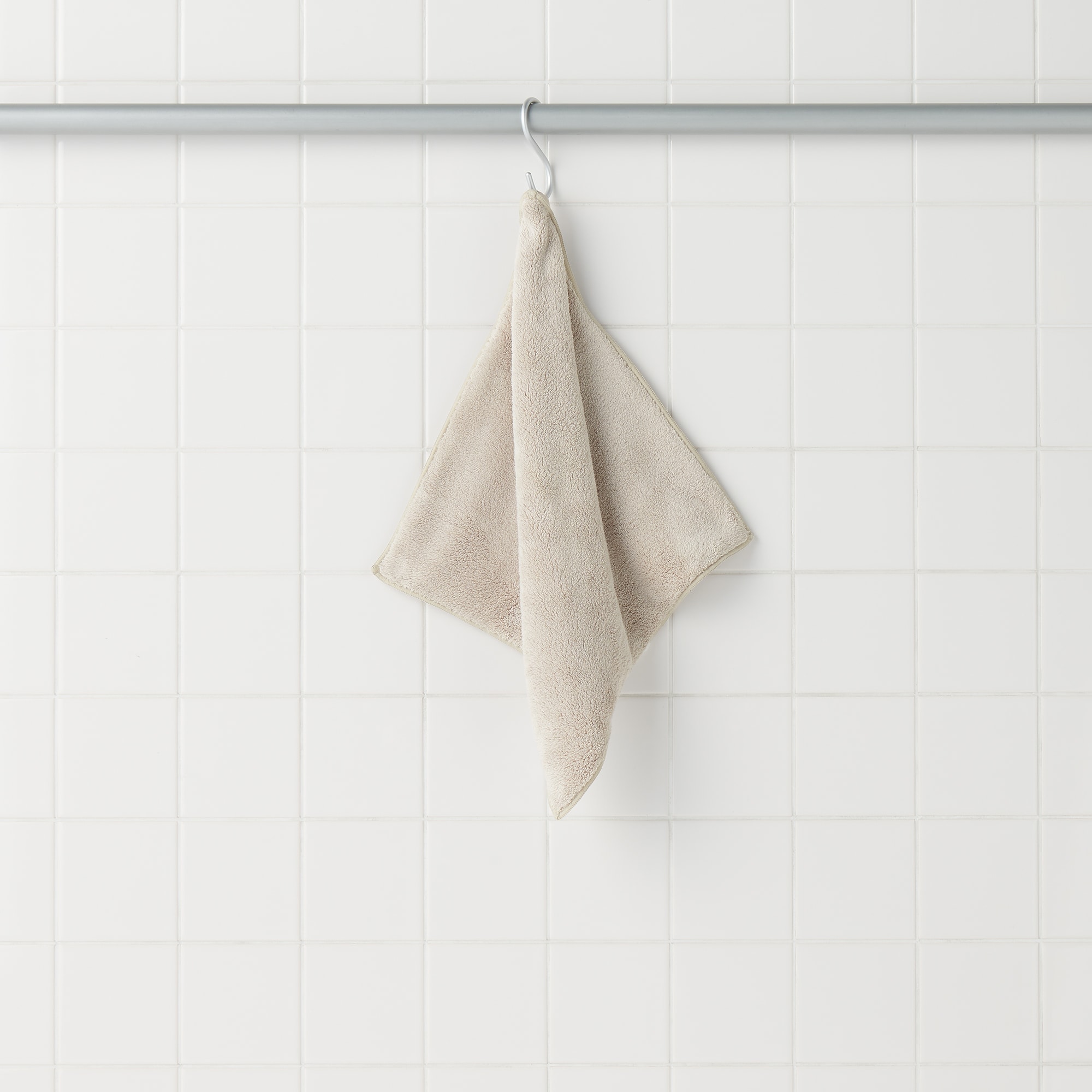 マイクロファイバー　ポケット付ペット用タオル