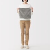 マイクロファイバー　ポケット付ペット用タオル