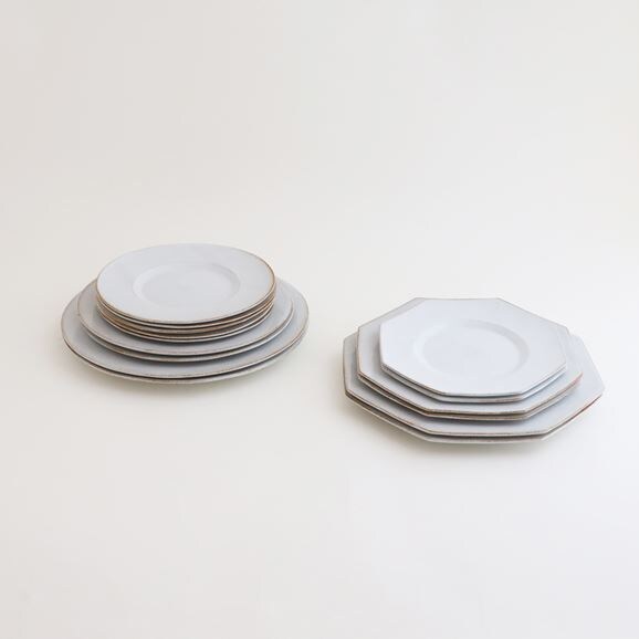 IDEE］actuel sableオクトゴナルプレート 15cm