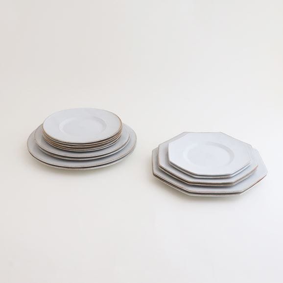 IDEE］actuel sableオクトゴナルプレート 18cm