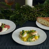 ［ＩＤＥＥ］ａｃｔｕｅｌ　ｓａｂｌｅラウンドリムプレート　２１ｃｍ