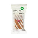 桜のチーズケーキ