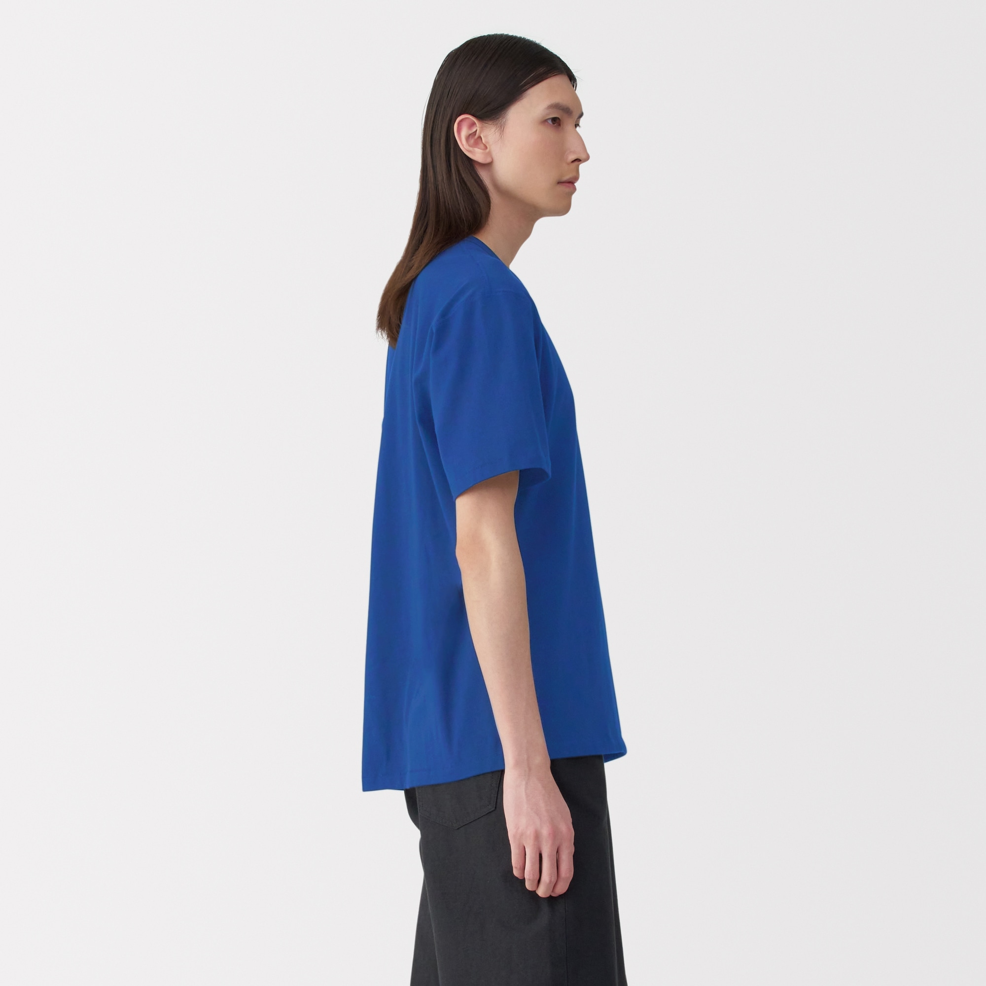 tシャツ 「MUJI Labo」紳士 昔ながらの製法で編み立てたミニ裏毛