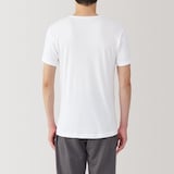 紳士　さらっと綿　Ｖネック半袖Ｔシャツ