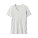 紳士　さらっと綿　Ｖネック半袖Ｔシャツ