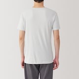 紳士　さらっと綿　Ｖネック半袖Ｔシャツ