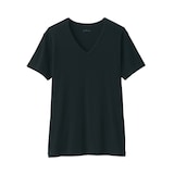 紳士　さらっと綿　Ｖネック半袖Ｔシャツ
