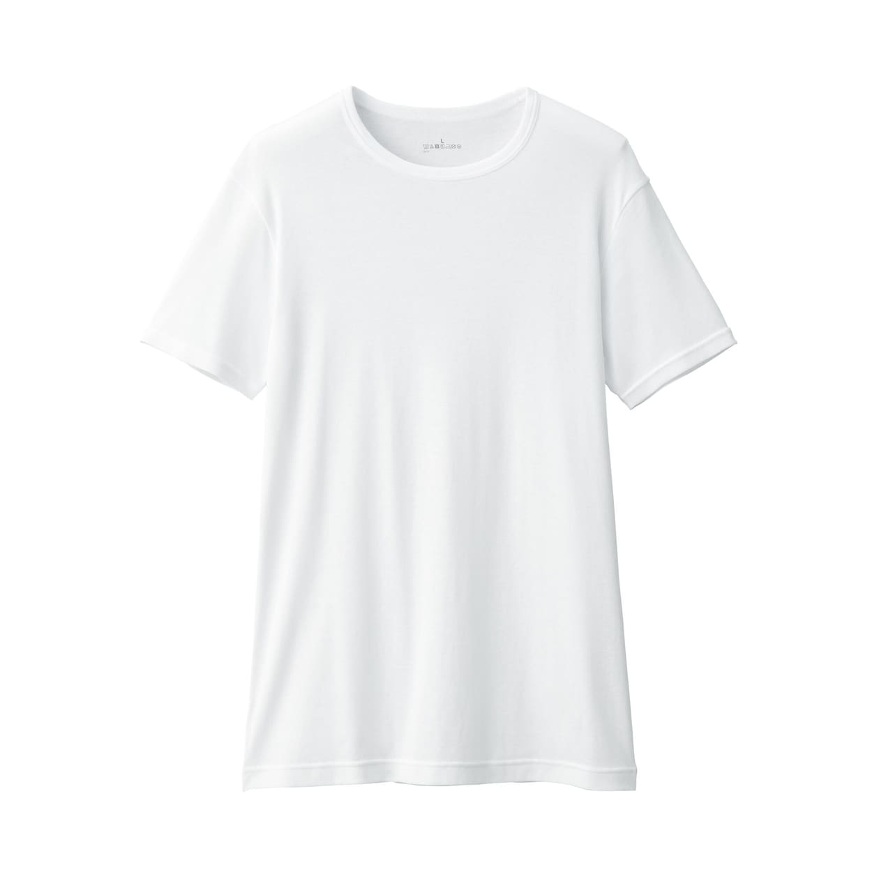 紳士　さらっと綿　クルーネック半袖Ｔシャツ