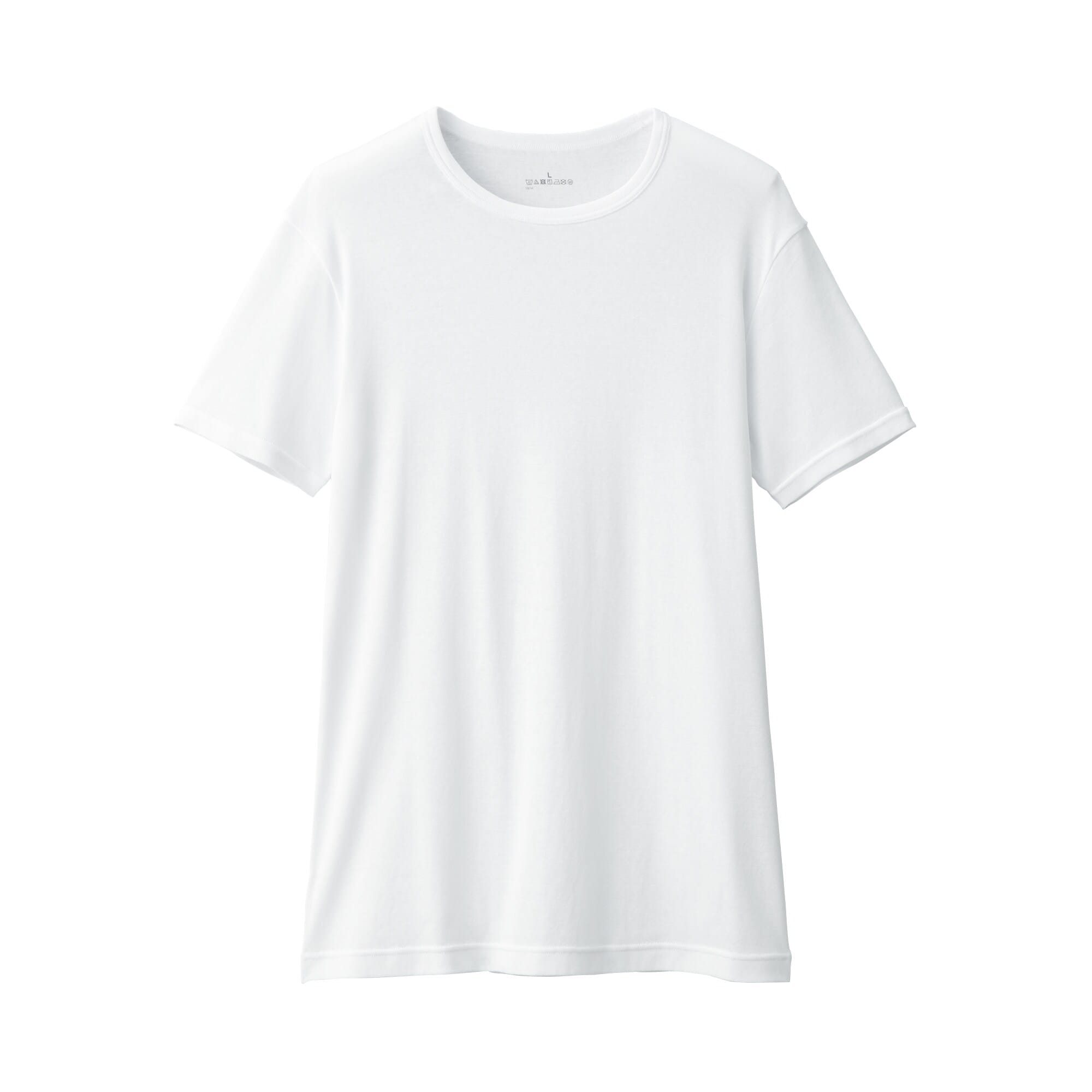 紳士　さらっと綿　クルーネック半袖Ｔシャツ