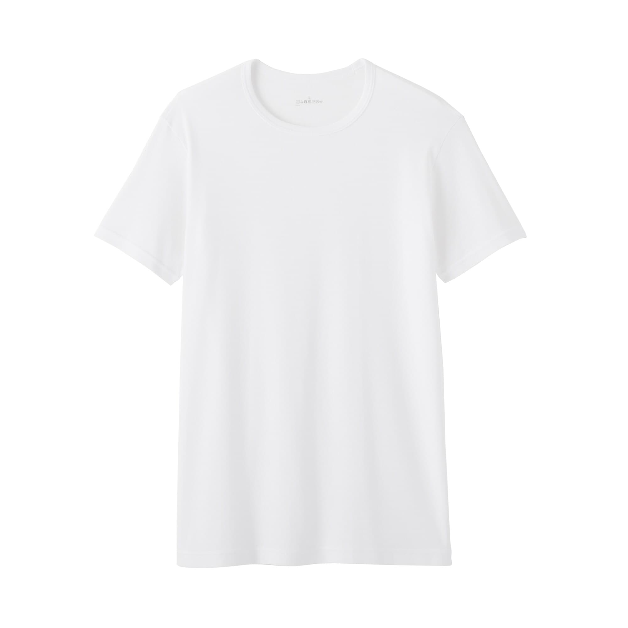 紳士　さらっと綿　クルーネック半袖Ｔシャツ