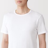 紳士　さらっと綿　クルーネック半袖Ｔシャツ