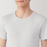 紳士　さらっと綿　クルーネック半袖Ｔシャツ