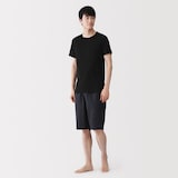 紳士　さらっと綿　クルーネック半袖Ｔシャツ