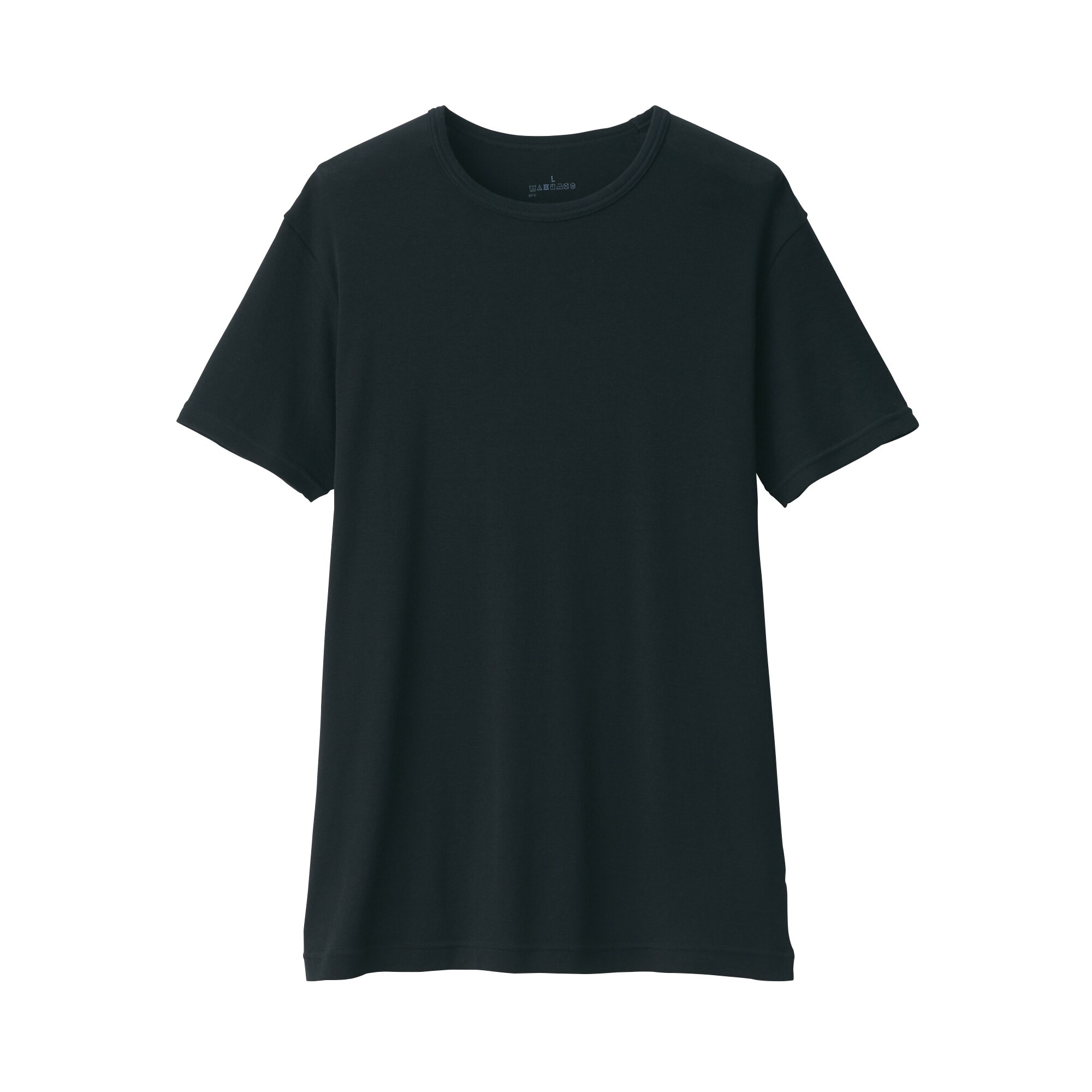 紳士　さらっと綿　クルーネック半袖Ｔシャツ