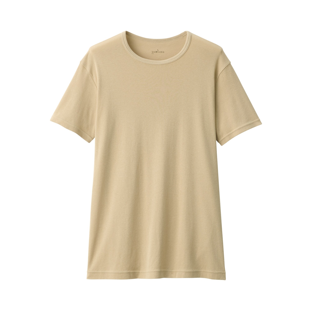 紳士　さらっと綿　クルーネック半袖Ｔシャツ