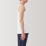 紳士　さらっと綿　タンクトップ