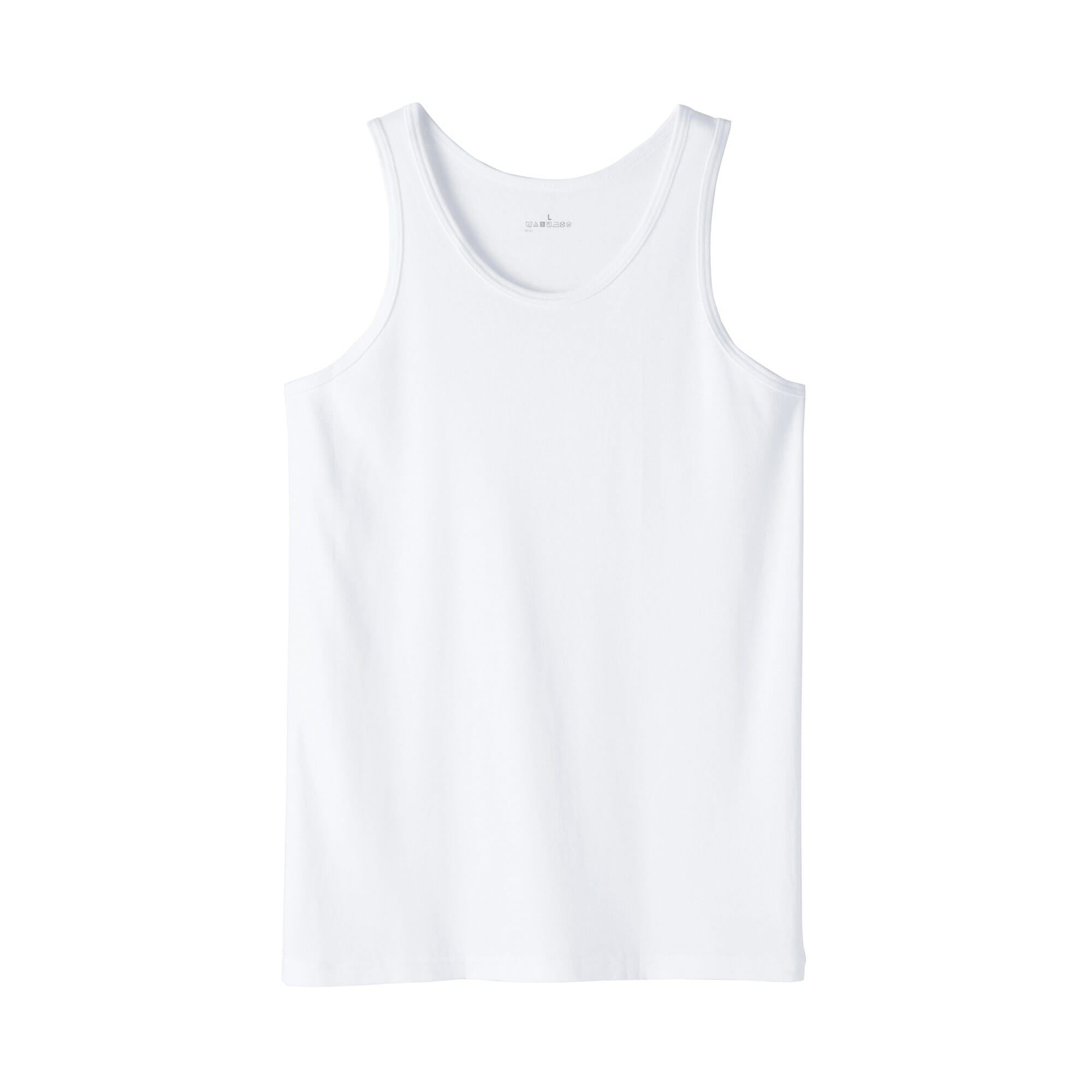 紳士　さらっと綿　タンクトップ