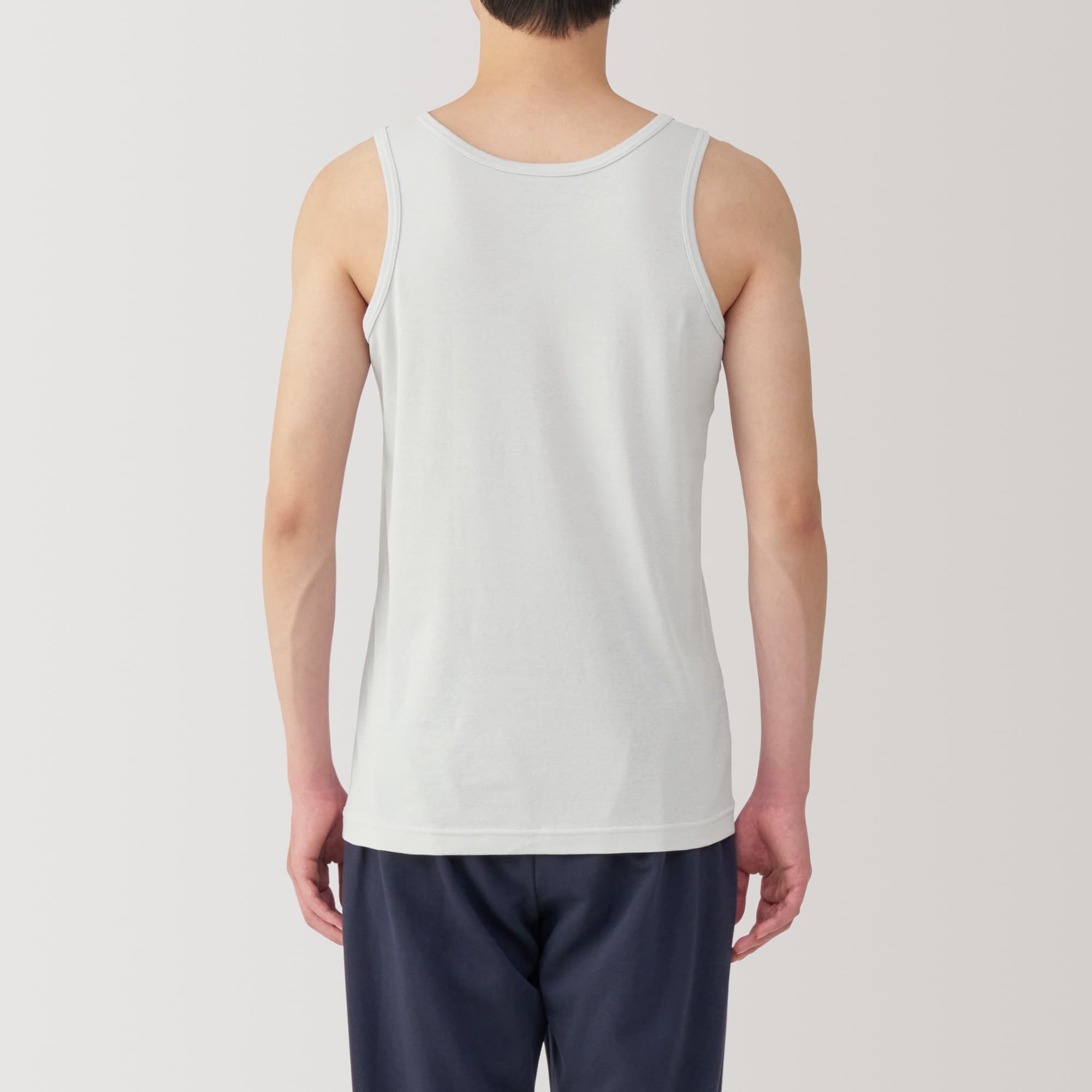 紳士　さらっと綿　タンクトップ