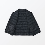 紳士　軽量ダウンノーカラーベスト（帯電防止裏地）