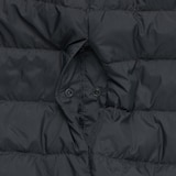 紳士　軽量ダウンノーカラーベスト（帯電防止裏地）