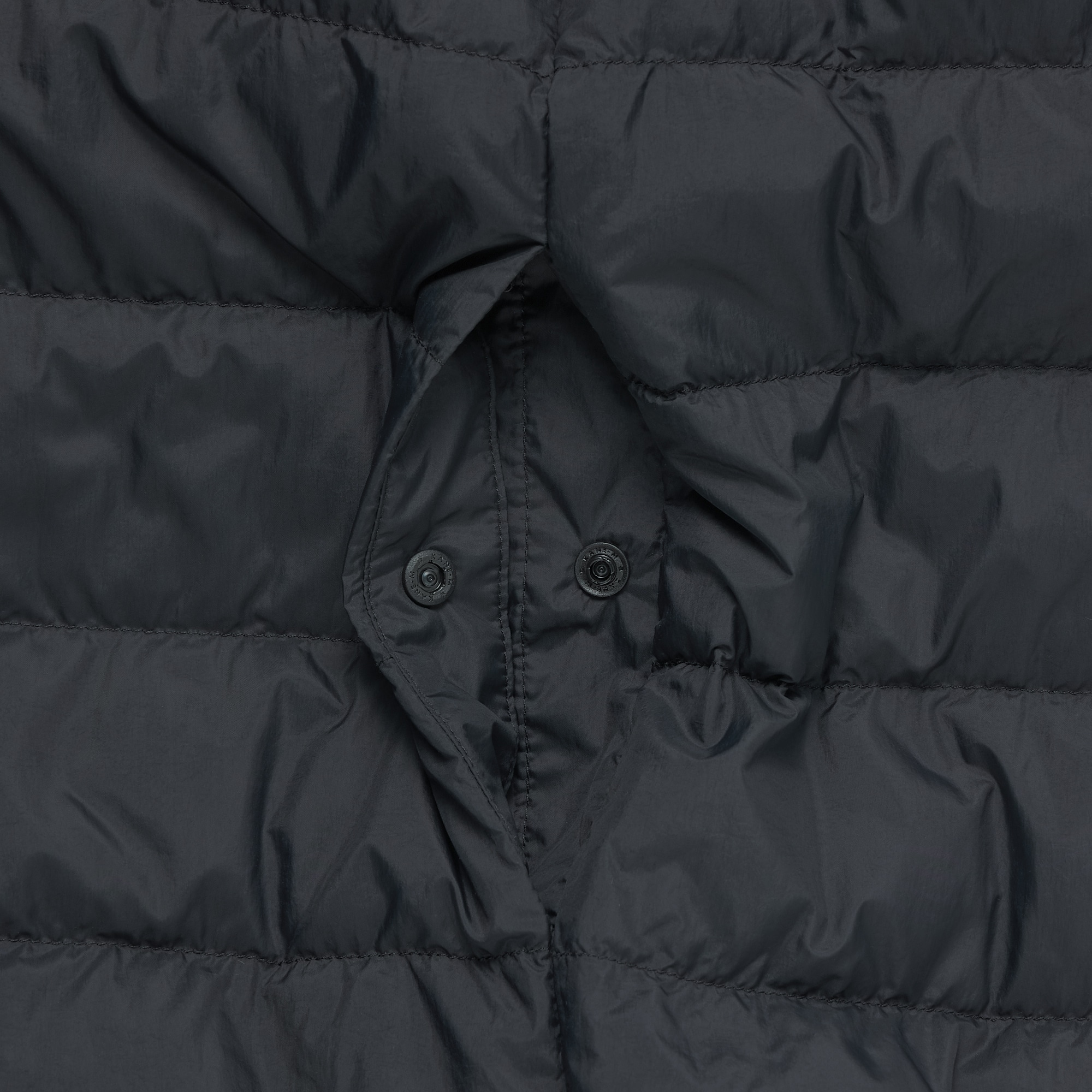 紳士　軽量ダウンノーカラーベスト（帯電防止裏地）