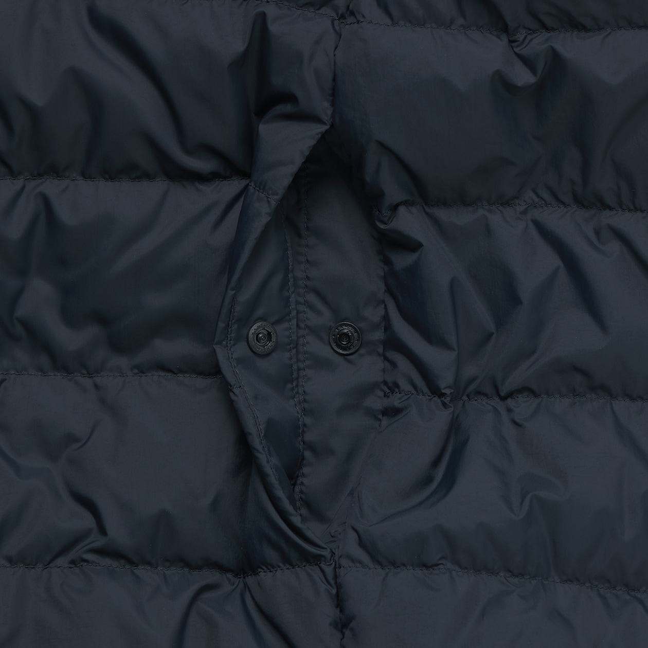 紳士　軽量ダウンノーカラーベスト（帯電防止裏地）