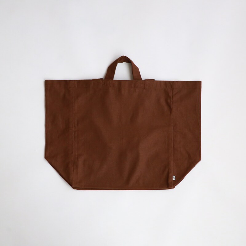 IDEE］Linen Cotton Tote Bag Maron 