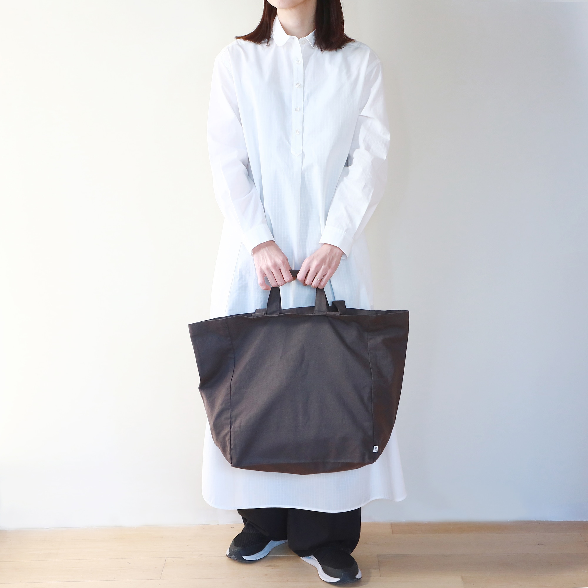 ［ＩＤＥＥ］Ｌｉｎｅｎ　Ｃｏｔｔｏｎ　Ｔｏｔｅ　Ｂａｇ　Ｄａｒｋ　Ｇｒａｙ